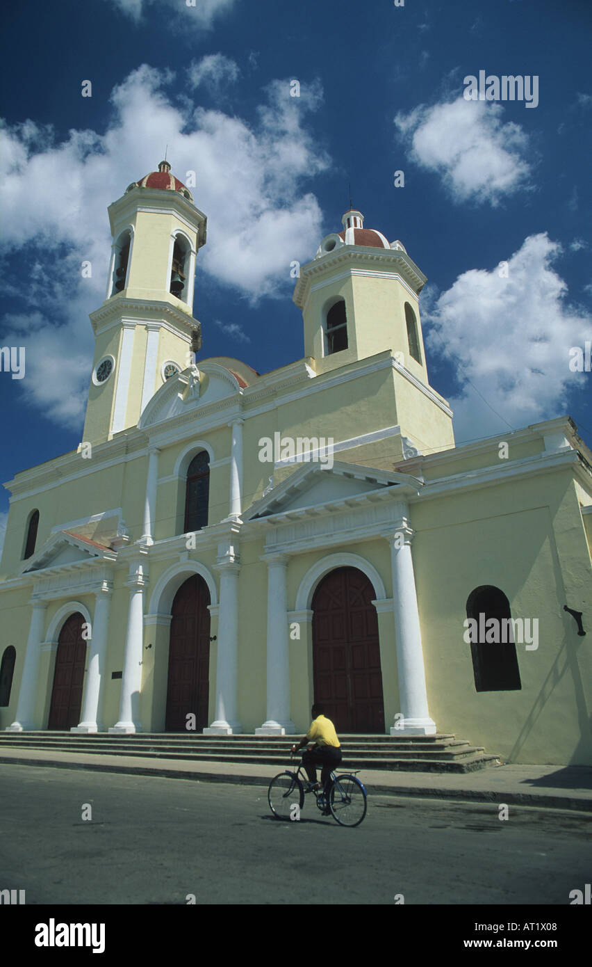 Purisima Concepcion Catedral Jose Marti Park Cienfuegos Cuba Foto Stock