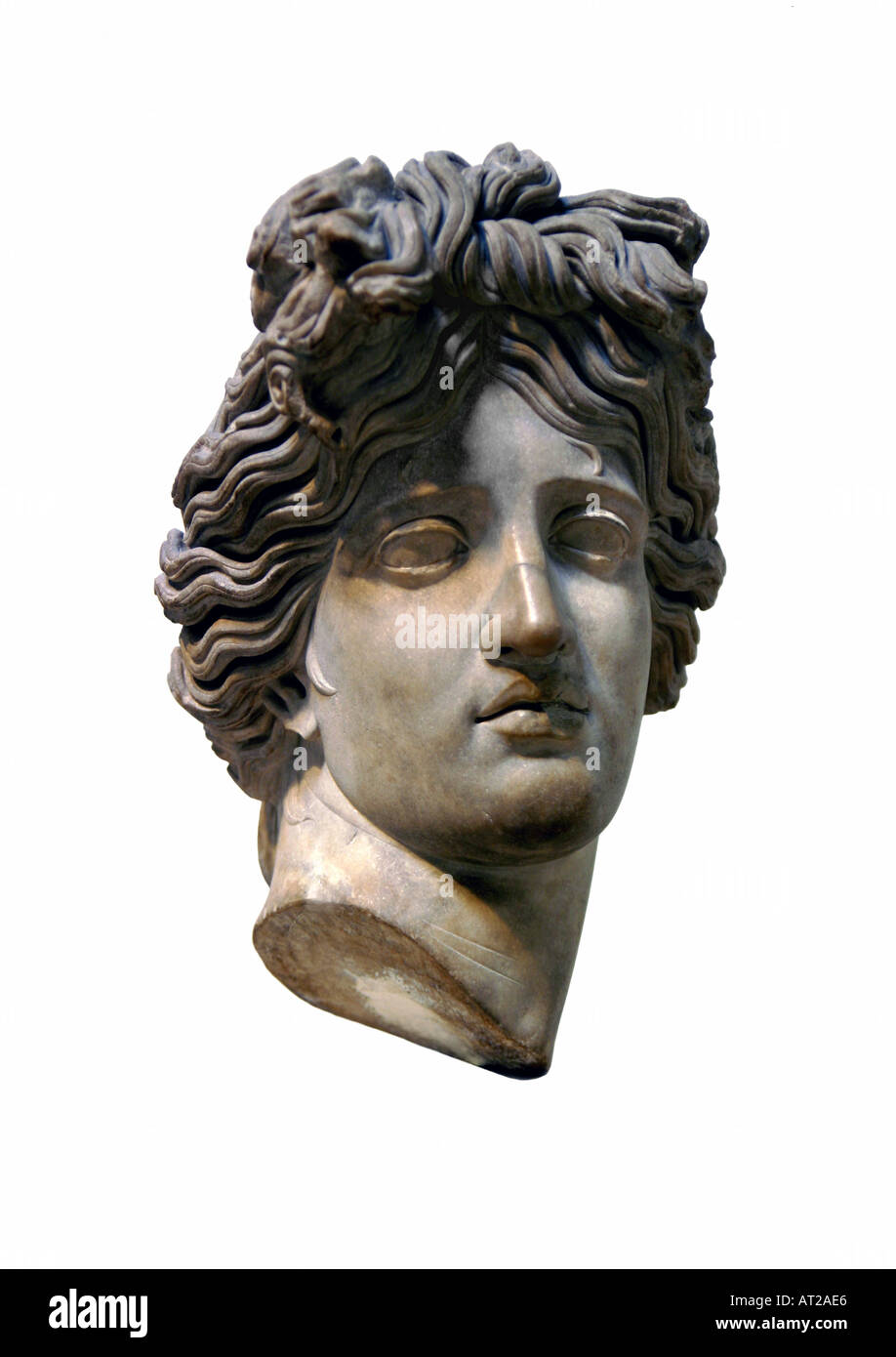 Olimpica Dio Apollon Apollo Busto Antico Scultura mitologia testa uomini Busto 