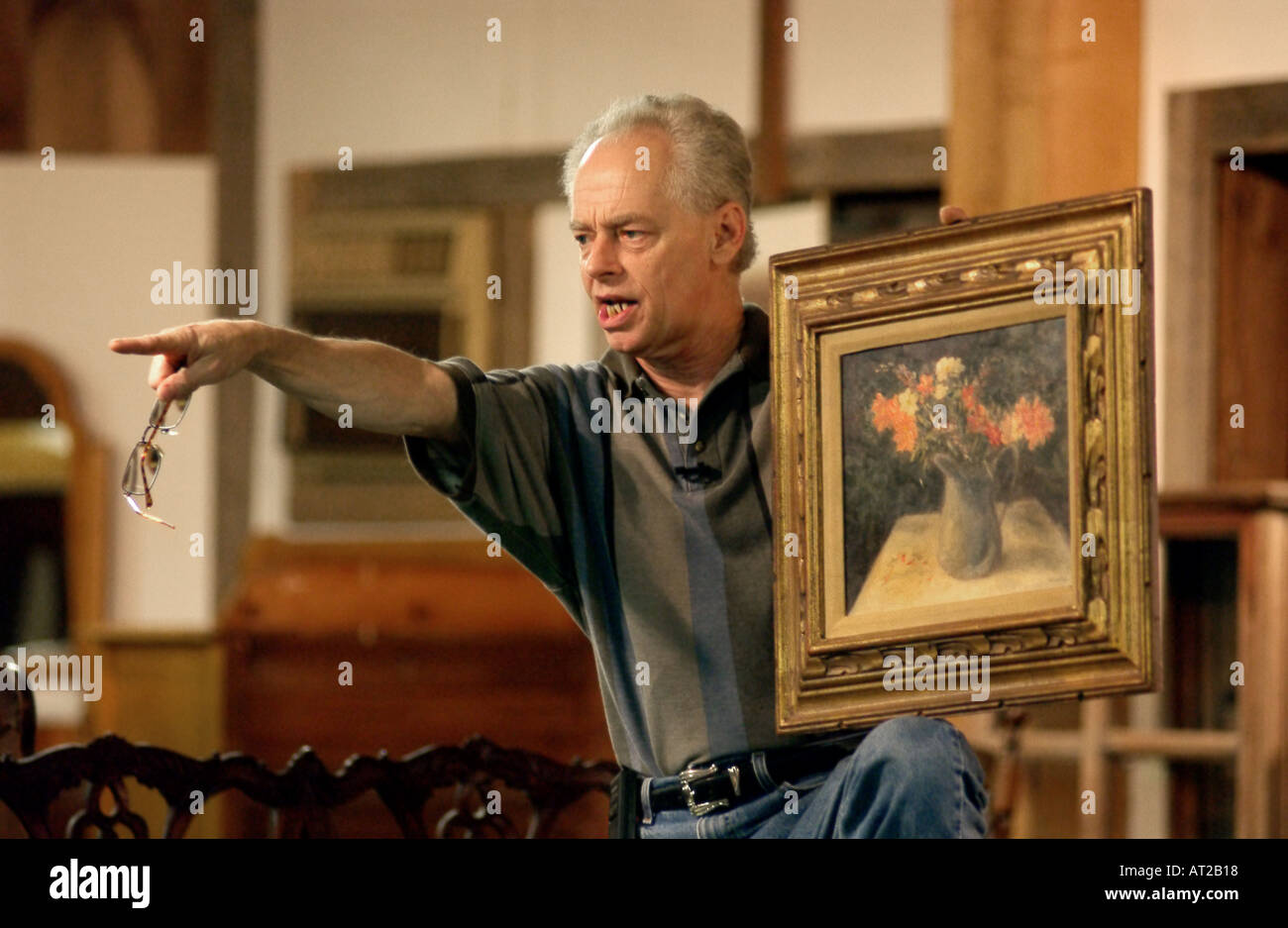 Asta Yankee old new England USA Stati Uniti Foto Stock