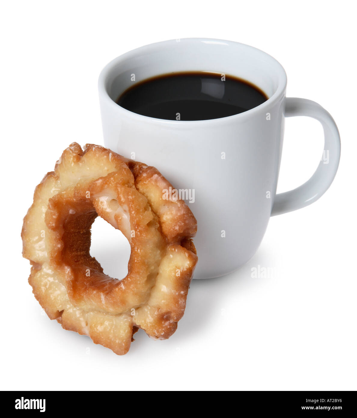 Ciambella e del caffè Foto Stock