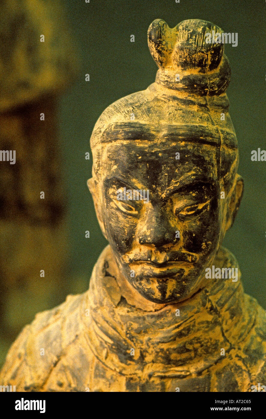 Xian Provincia di Shaanxi Cina Guerriero di terracotta Quin dinastia da circa 300 a.c. Foto Stock