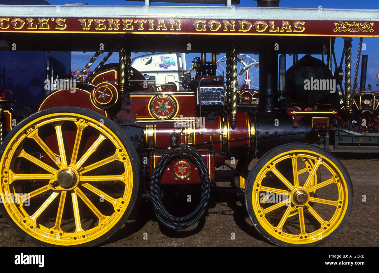 Il grande Dorset Fiera vapore Inghilterra Dorset Regno Unito Europa Gran Bretagna Foto Stock