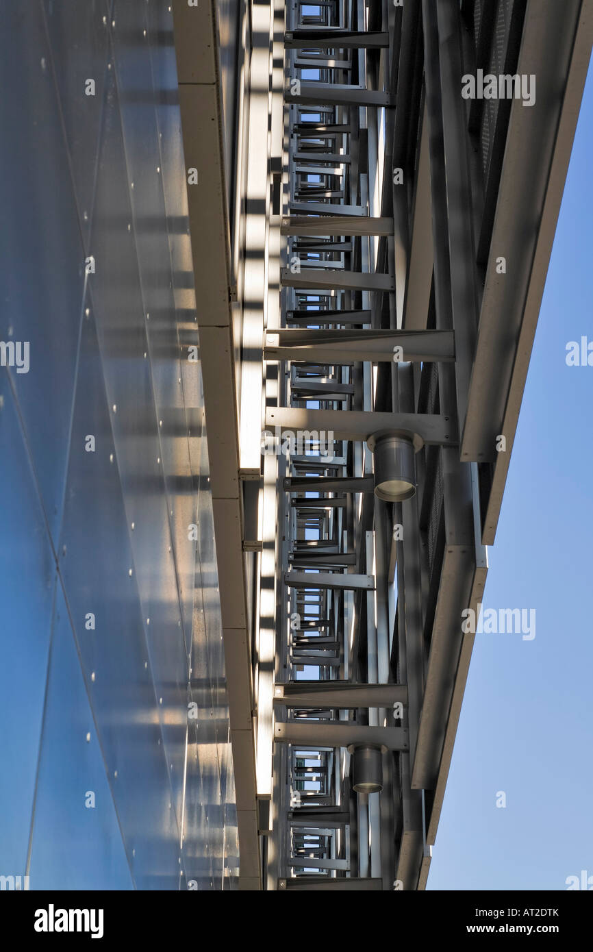 Il rivestimento di dettaglio - Manchester - Giustizia civile Center Foto Stock