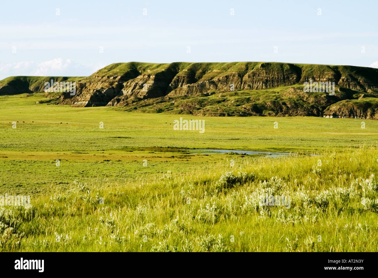 Big Muddy Valley in Saskatchewan in Canada Foto Stock