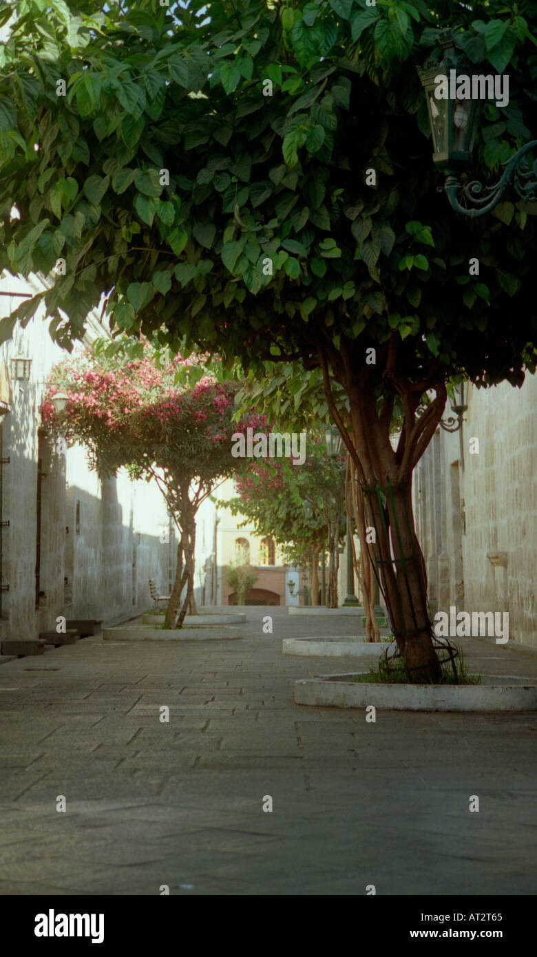 Scena di strada, Arequipa, Perù Foto Stock