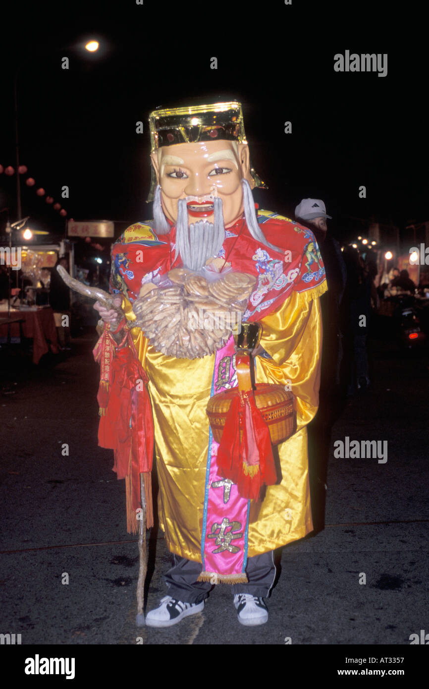 Dio cinese, Tu ti Kung, Terra Dio, Taiwan Foto Stock