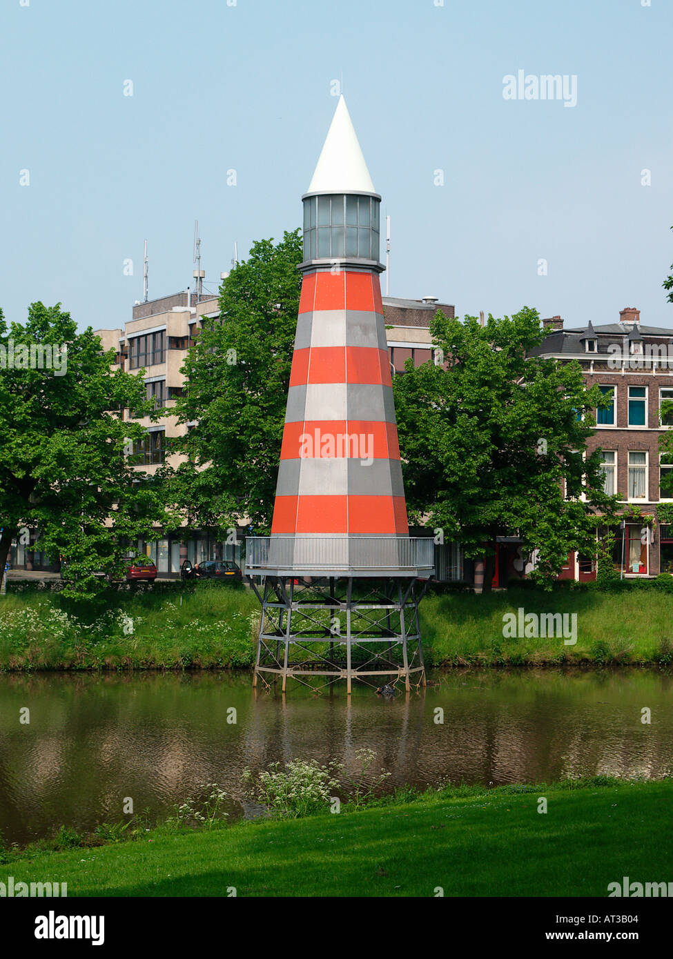 Il faro in Breda Paesi Bassi che è un opera d arte progettato dal famoso  architetto Aldo Rossi Foto stock - Alamy