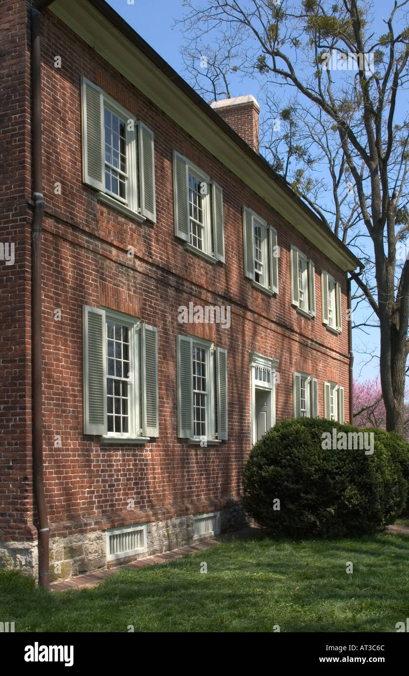 Locust Grove house di Louisville, Kentucky Foto Stock