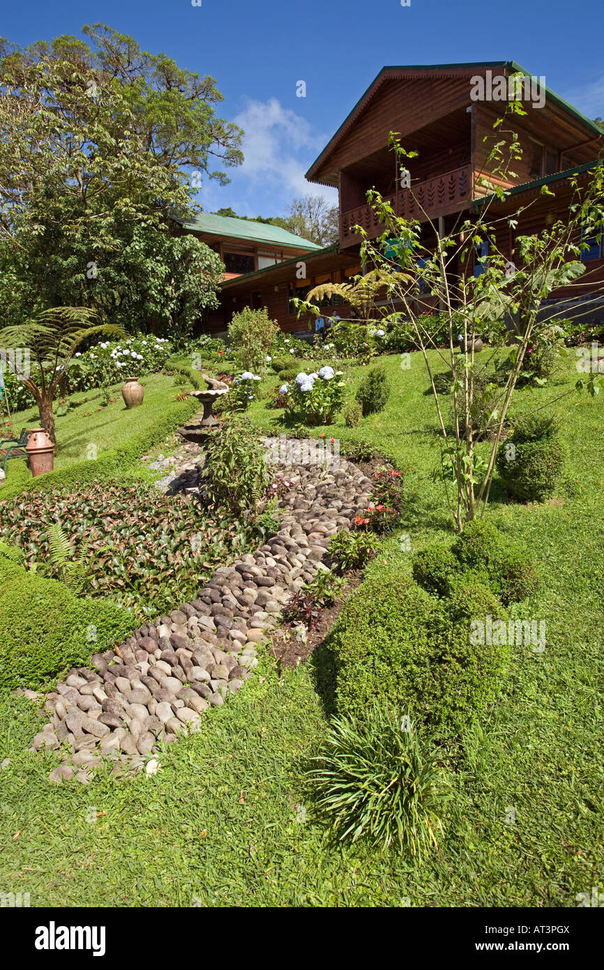 Costa Rica Santa Elena turismo Selvatura ristorante turistico Foto Stock