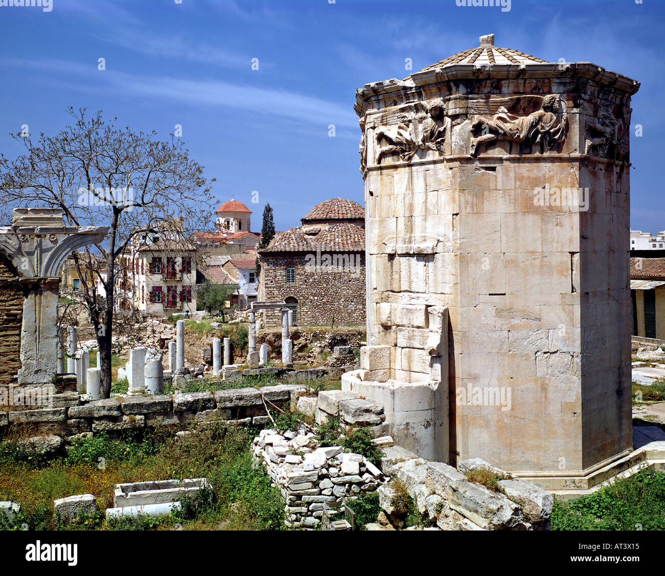 GR - Atene: Torre dei Venti Foto Stock