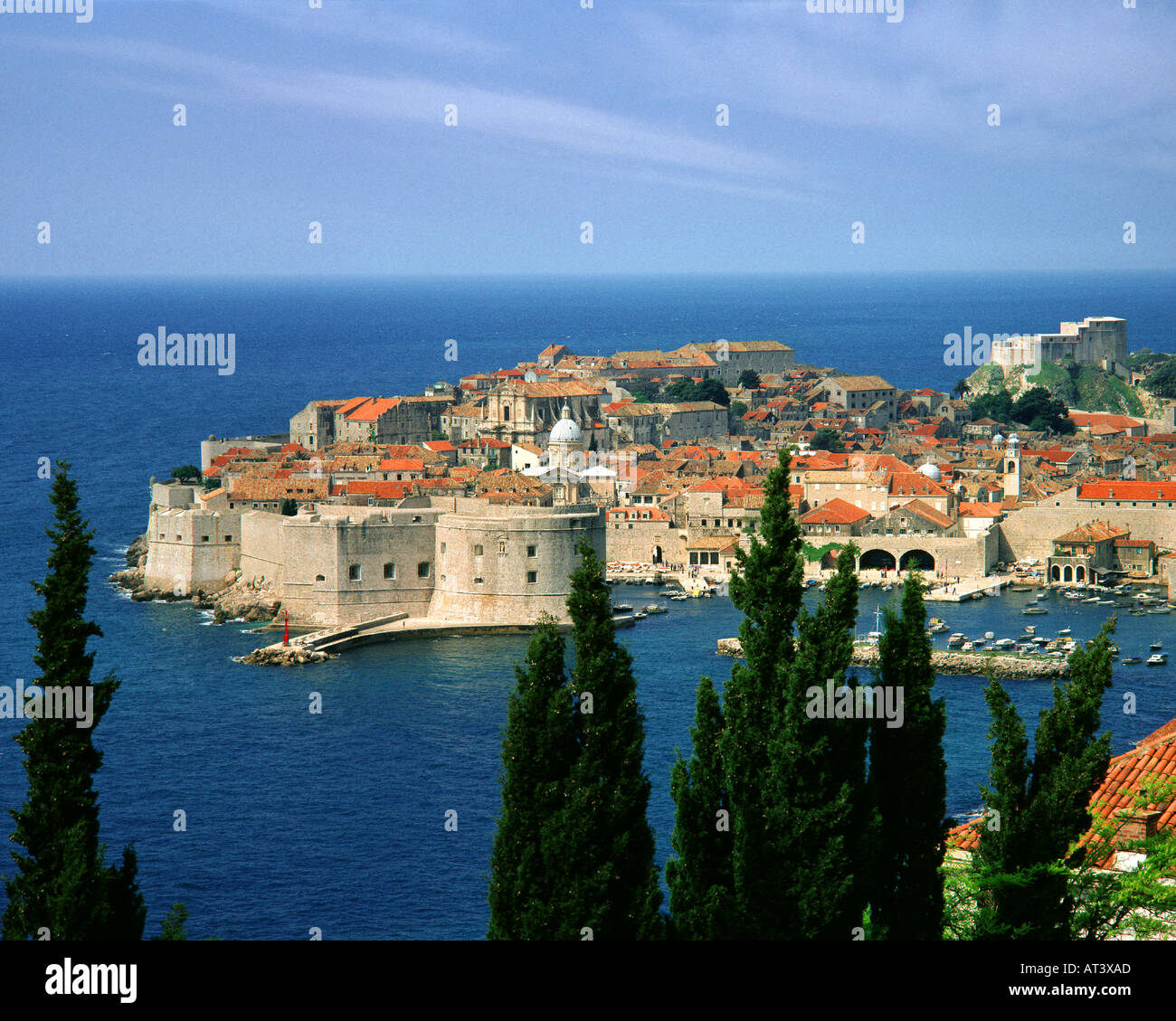 HR - Dalmazia: Dubrovnik Foto Stock