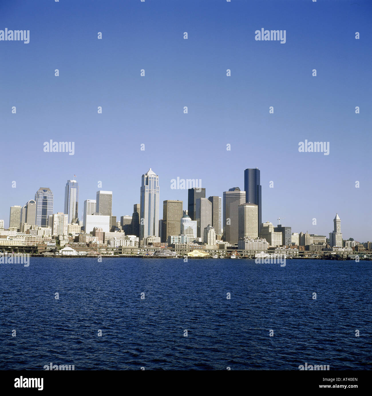Geografia / viaggio, Stati Uniti, Washington, Seattle, skyline, , Foto Stock
