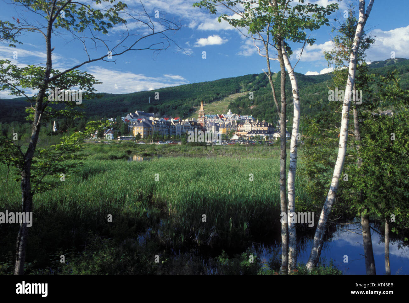 AJ20426, Canada, Québec, Laurentians, Mount Tremblant Foto Stock