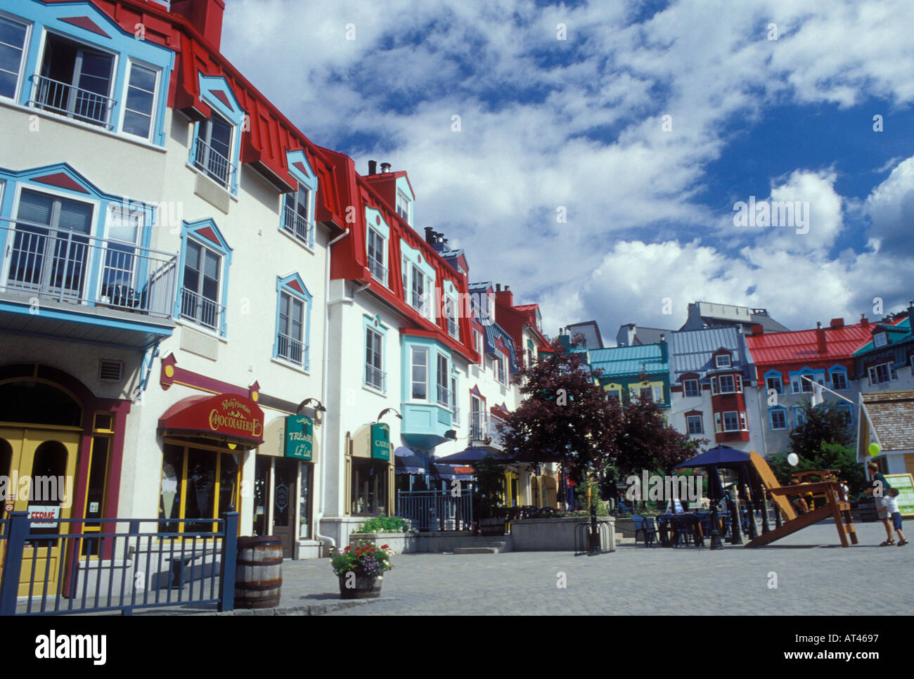 AJ20449, Canada, Québec, Laurentians, Mount Tremblant Foto Stock