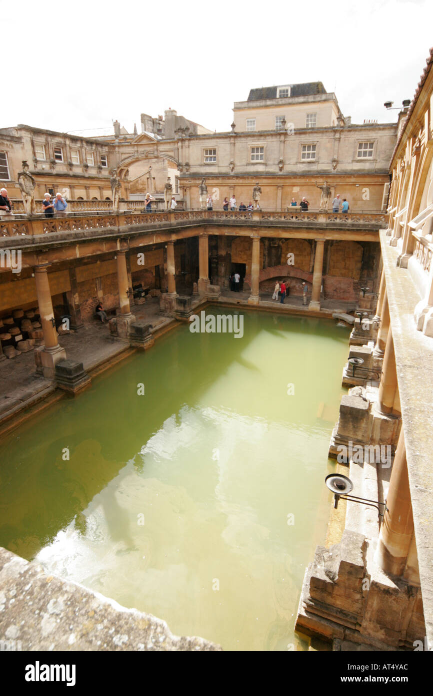 Georgian bagno romano Avon Gran Bretagna British Isole Britanniche Gran Bretagna SOM Somerset Somt Somt U K UK Regno Unito wilts Foto Stock