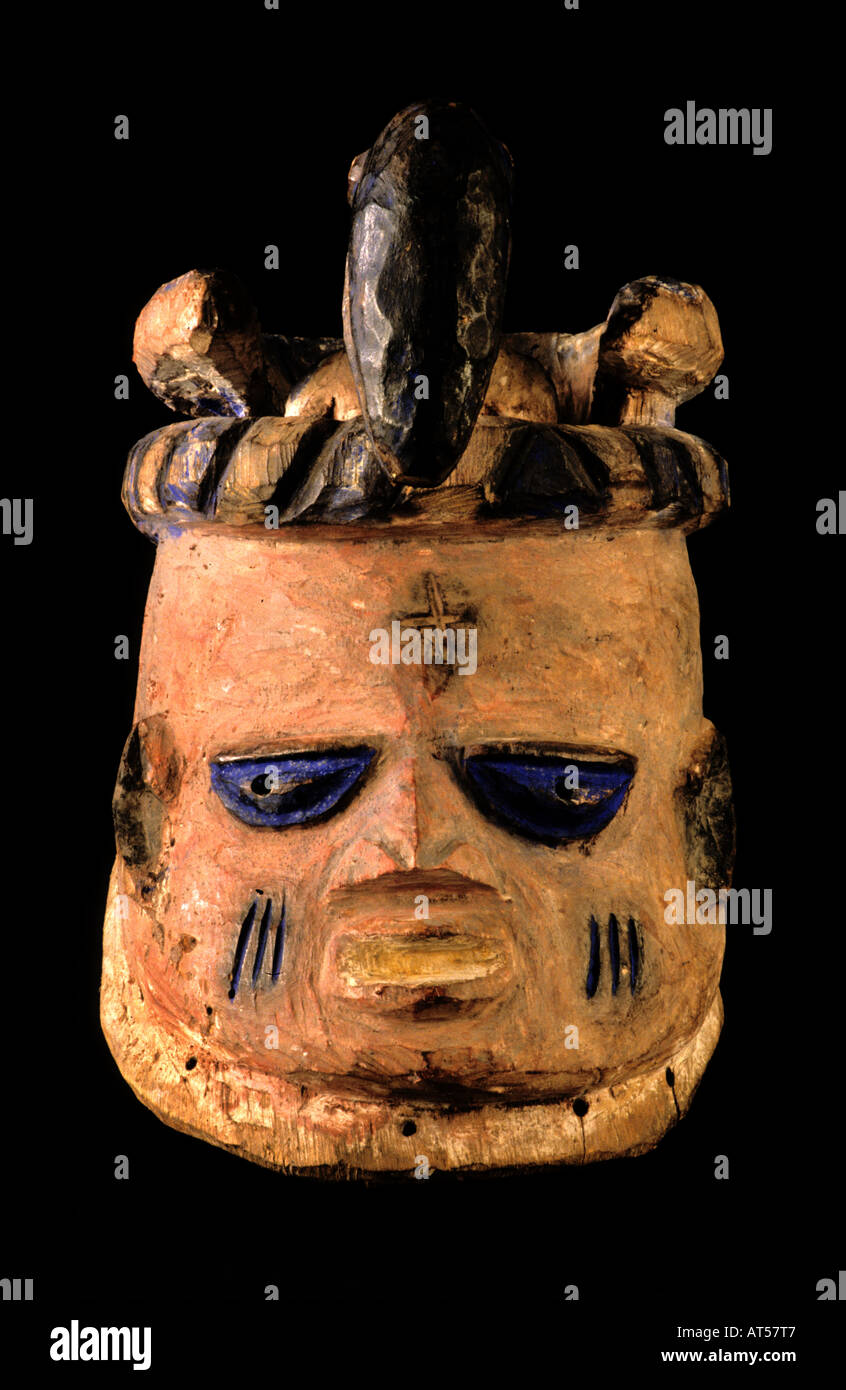 Africa Africa Culture Yoruba Mask Foto Stock