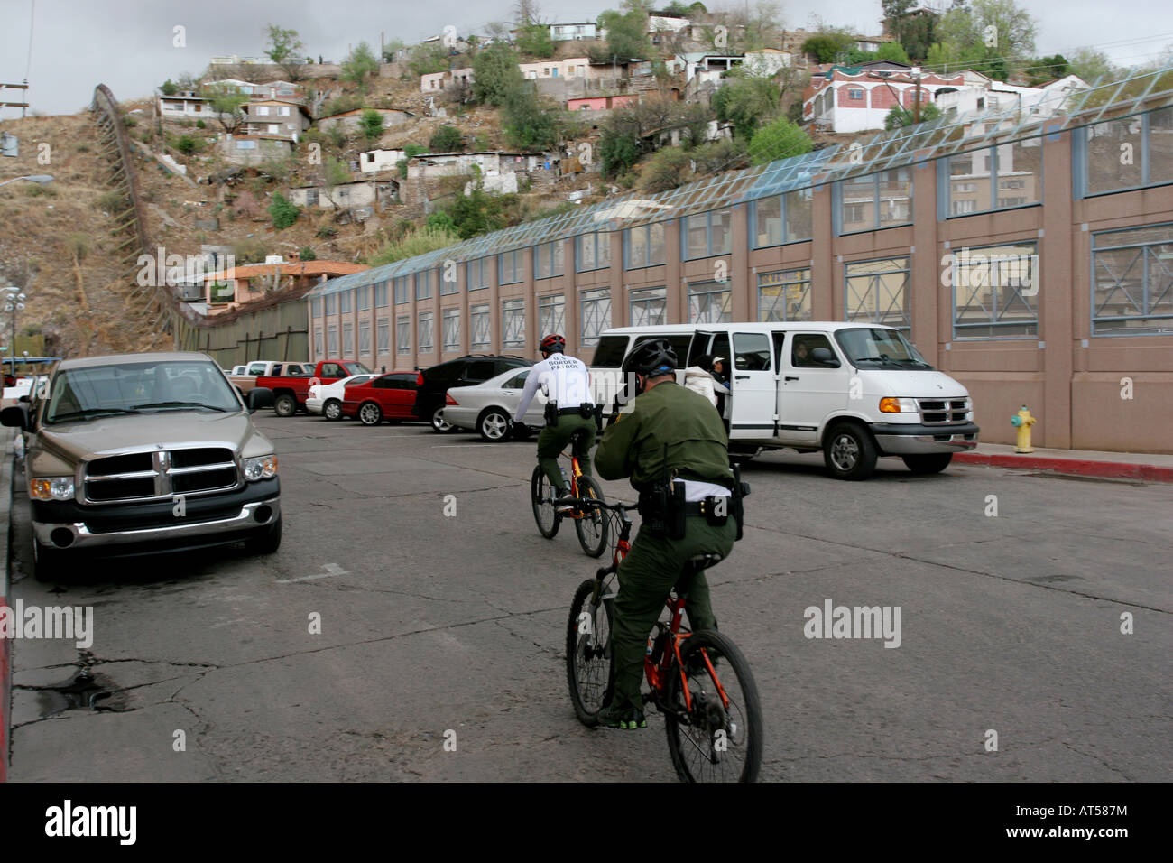 Nogales Pattuglia di Confine Arizona Foto Stock