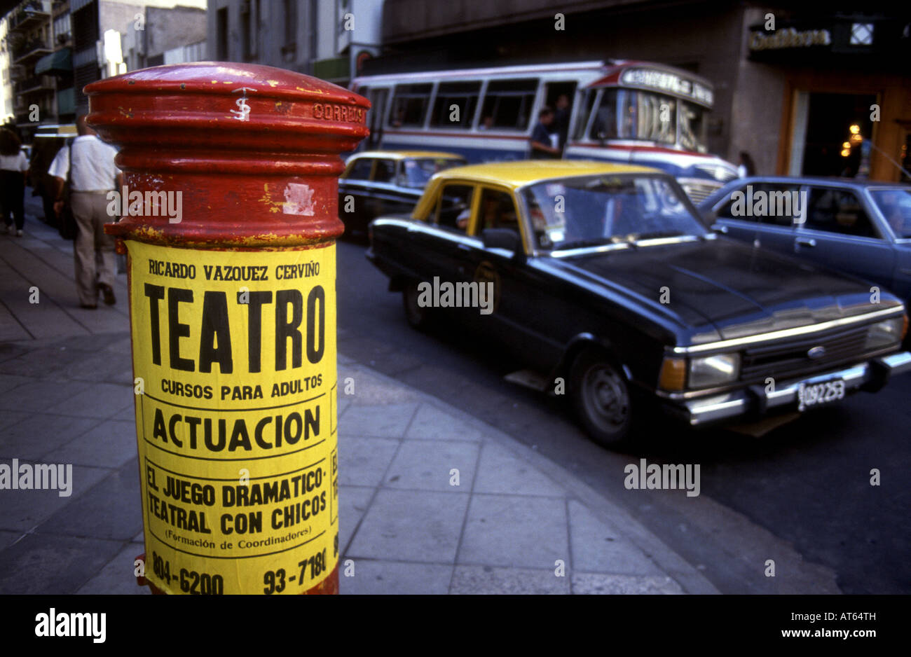 Casella Montante Buenos Aires Argentina Foto Stock