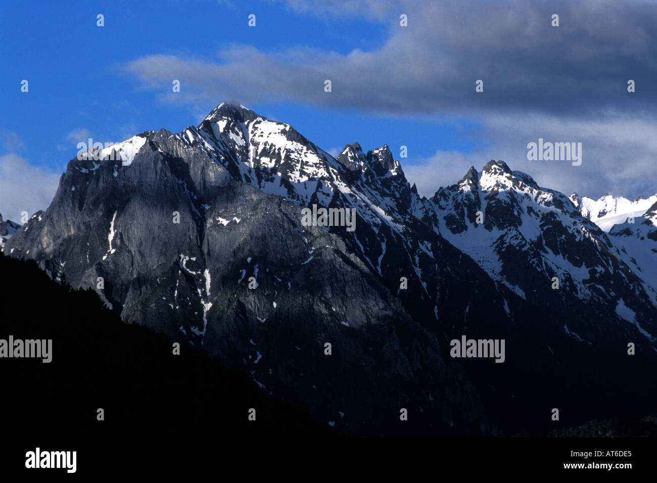 Meili Snow mountain range Foto Stock