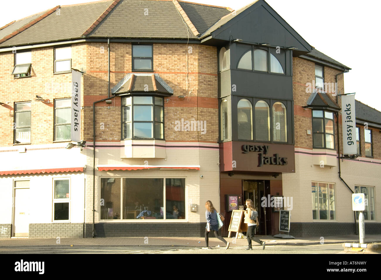 Jack gassosa's pub Cardiff Foto Stock