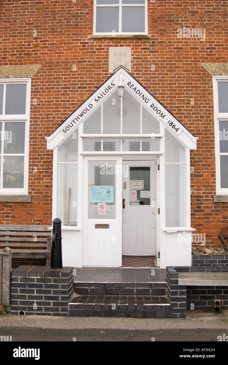 Southwold marinai sala lettura,Southwold,Suffolk, Regno Unito Foto Stock