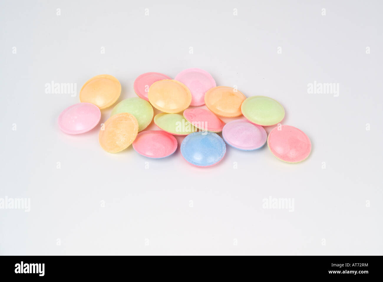 Sorbetto battenti piattini dolci Foto Stock