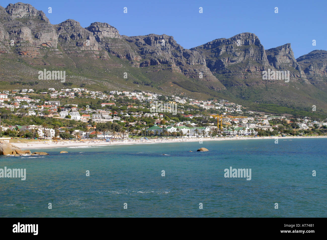 Camps Bay Cape Town Foto Stock