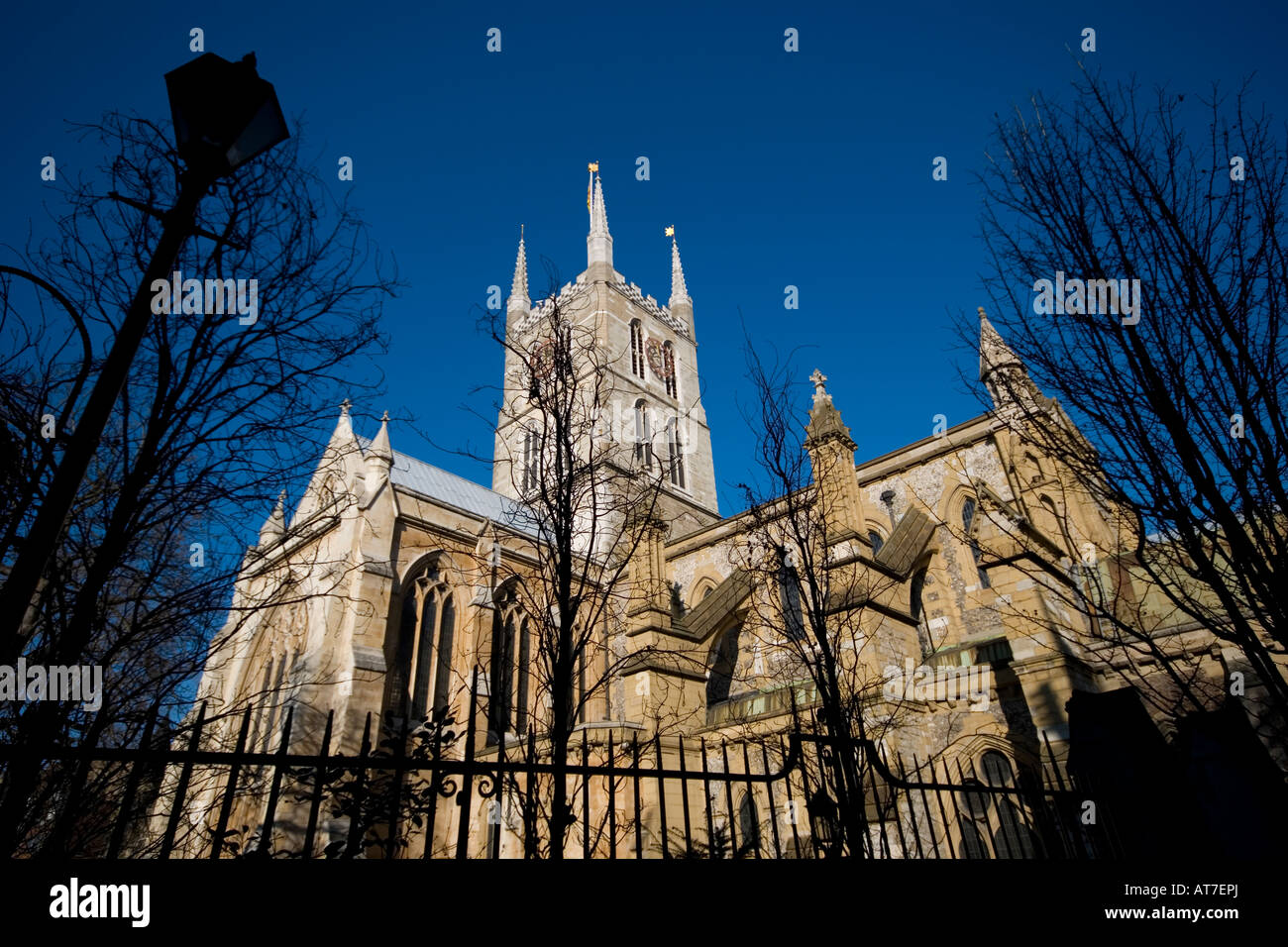 Cattedrale di Southwark, Southwark, Londra UK Foto Stock