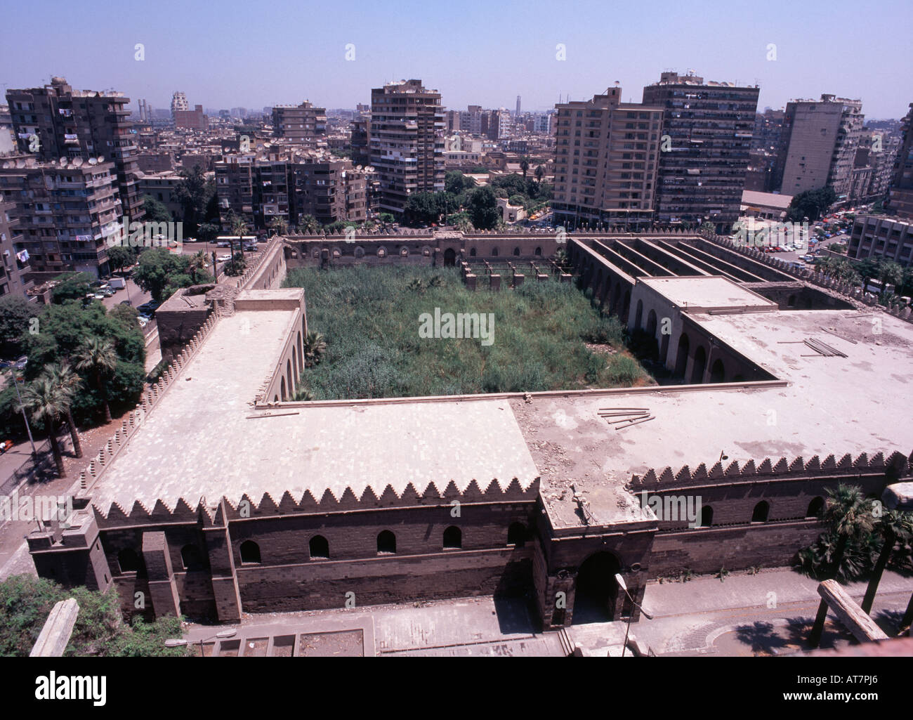 La moschea di Baybars I, Il Cairo, Egitto Foto Stock