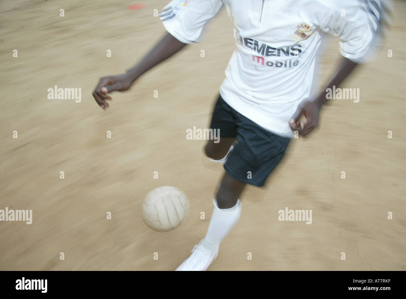 In Lagos molti giovani talenti del calcio vuole aderire all'organizzazione gatti. Il loro obiettivo è quello di raggiungere la nazionale di calcio Foto Stock