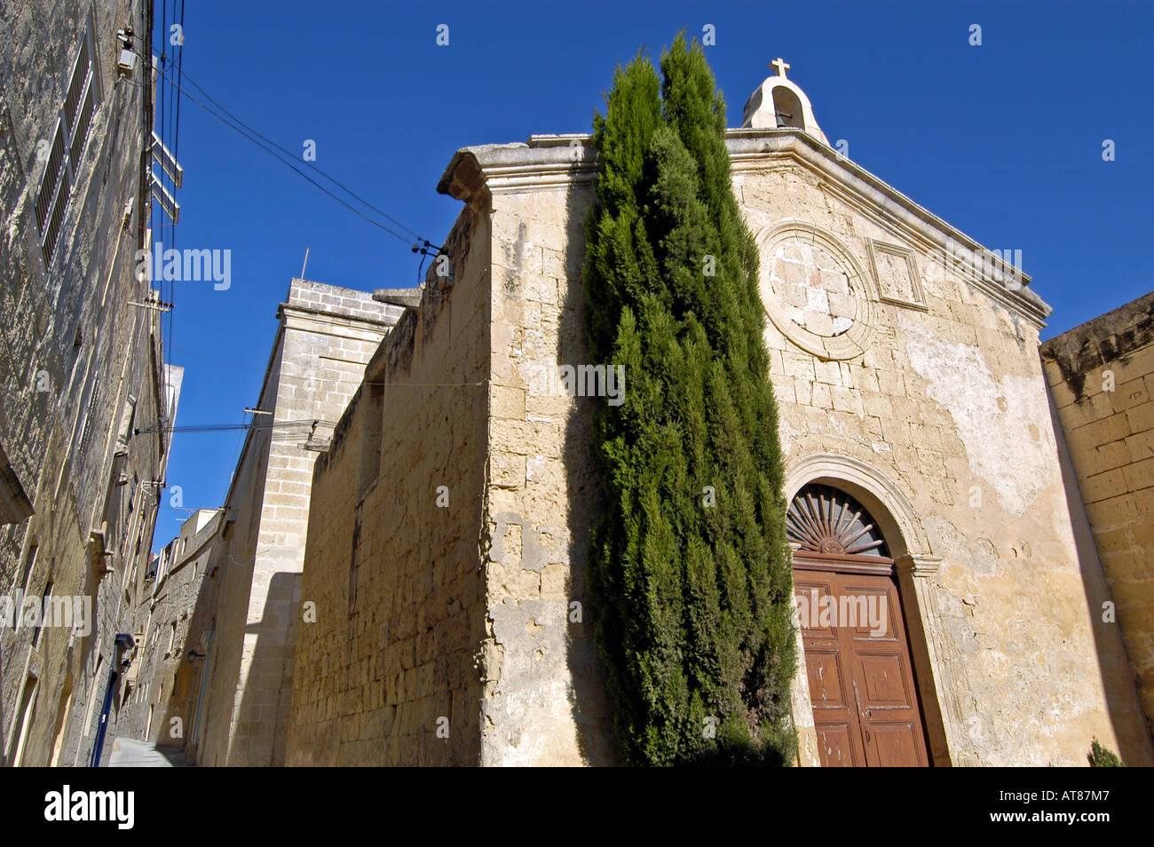 Mdina città silenziosa di Malta Foto Stock
