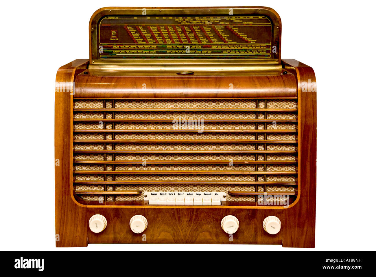 Vecchia radio Foto Stock