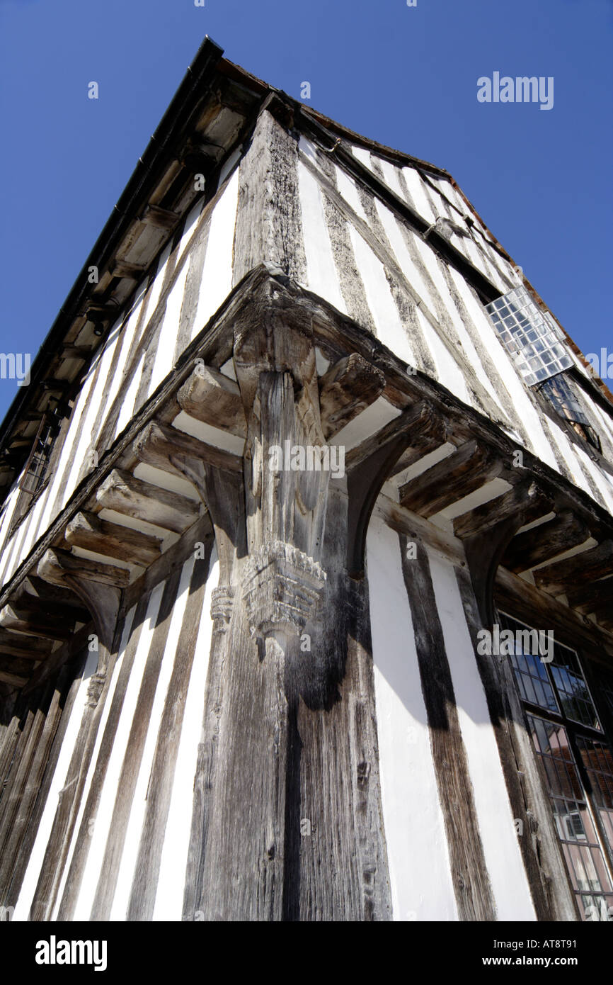 Risultato della lana Hall all'angolo di Water Street e Lady Street ora parte di The Swan Hotel originariamente Hall di Ourl Lady Foto Stock