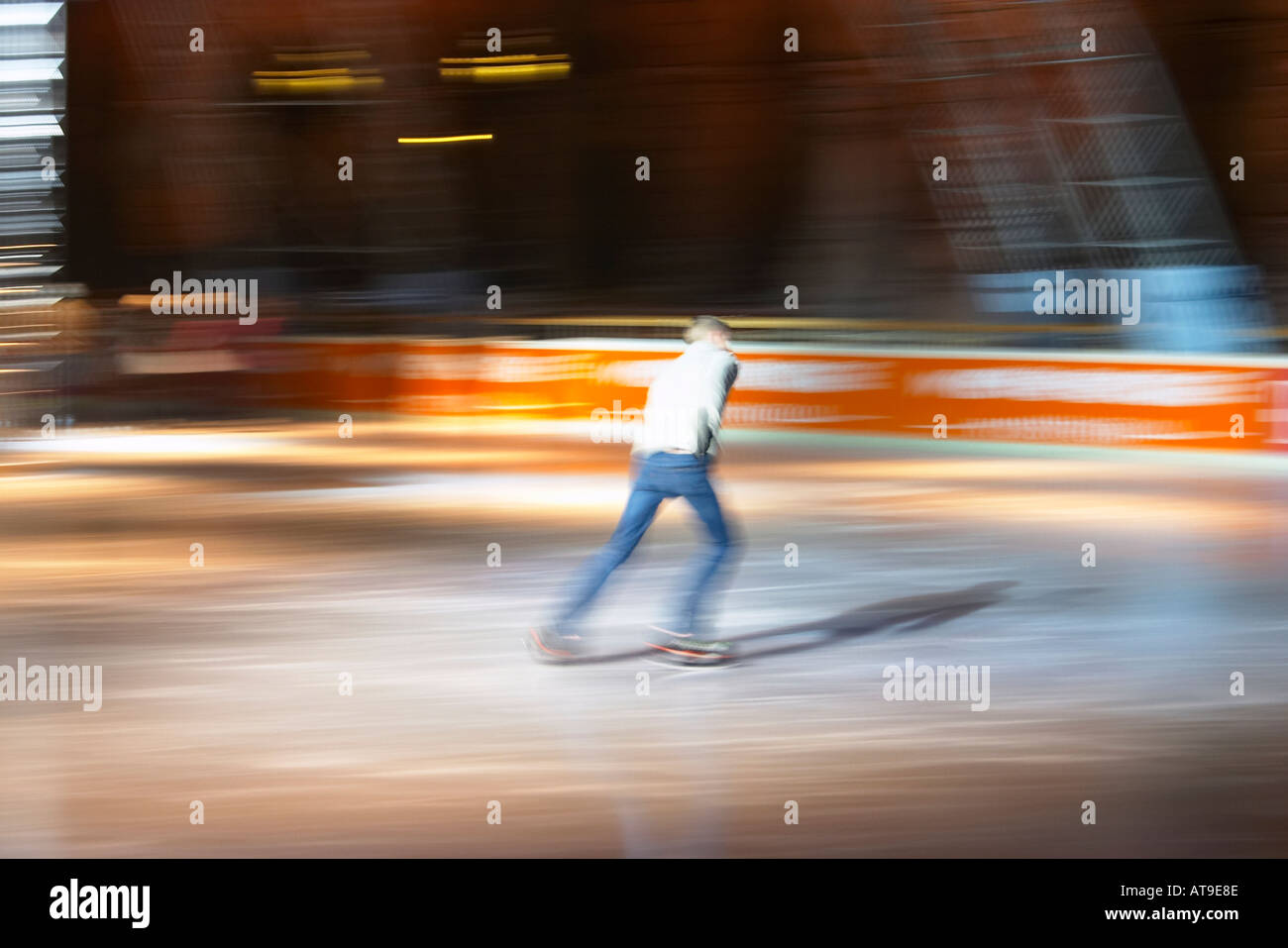 Wiener Eistraum, pattinaggio in Vienna Foto Stock