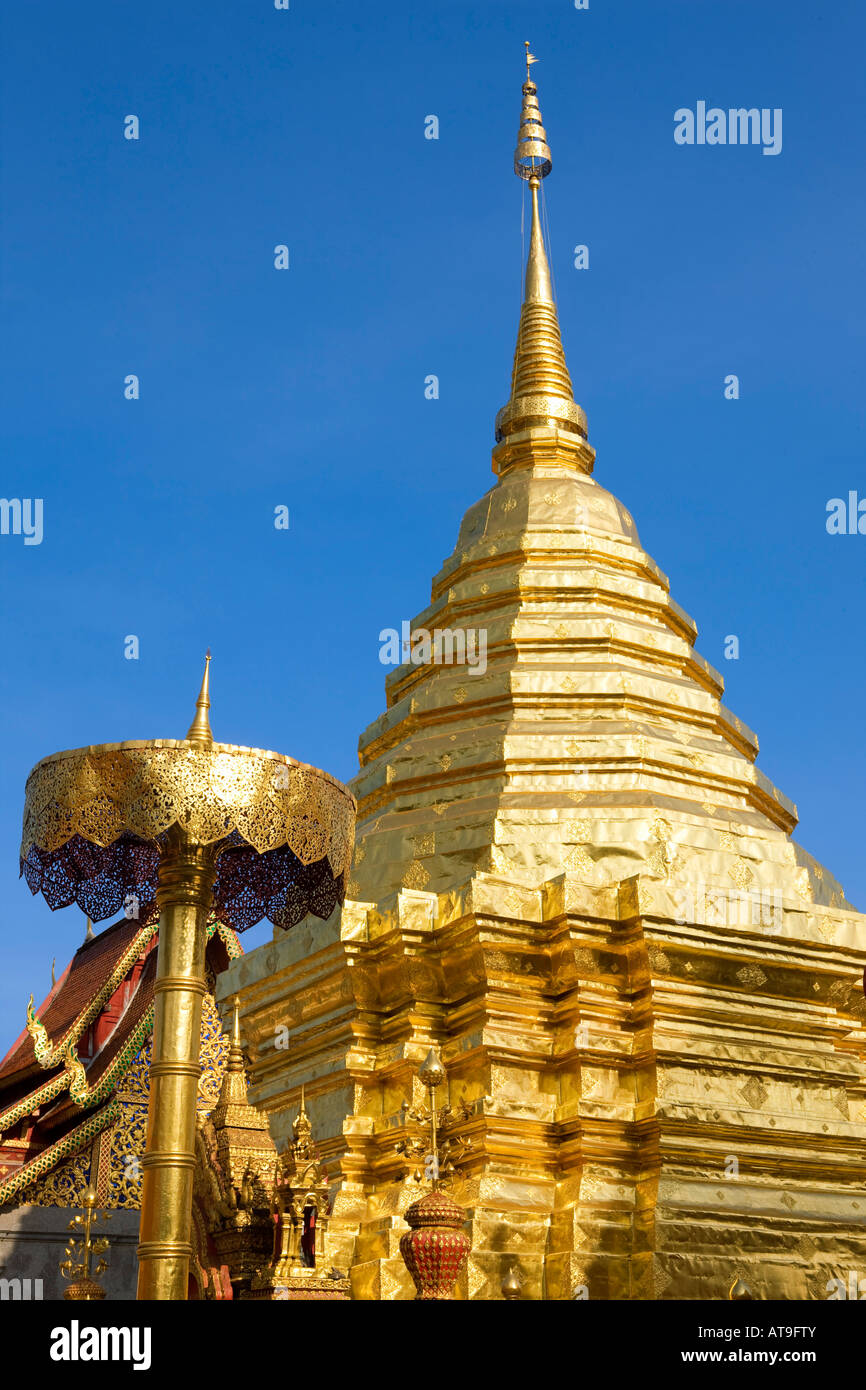 Tempio Doi Suthep in Chiang Mai Foto Stock