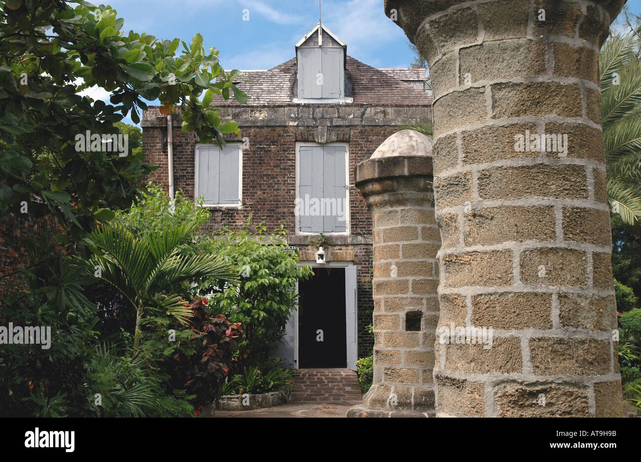 Antigua Admirals Inn hotel Nelsons Dockyard Parco Nazionale a English Harbour Foto Stock