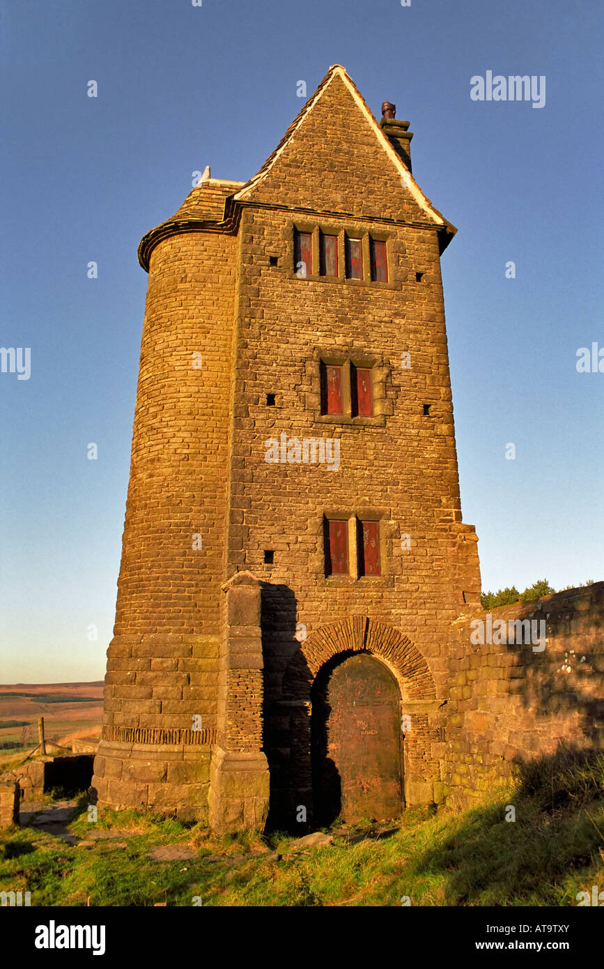 Torre di piccione vicino Rivington Pike sul West Pennine Moors. Foto Stock