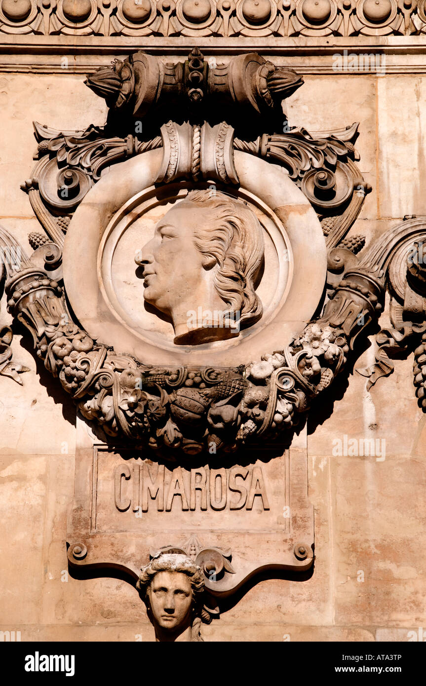 Cimarosa compositore Opera Parigi Palais Garnier Foto Stock