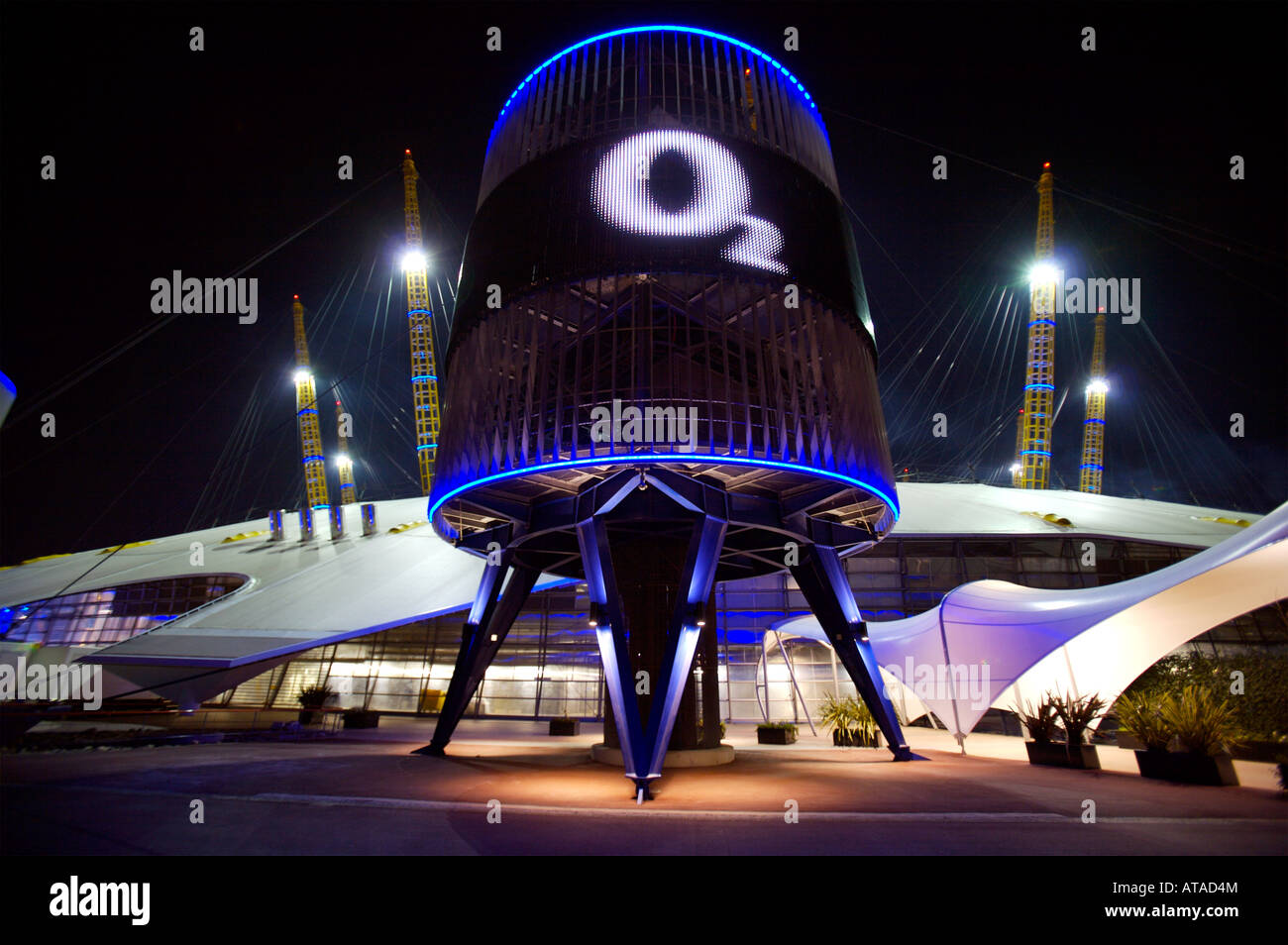 L'O2 Arena è un luogo popolare a Londra Foto Stock