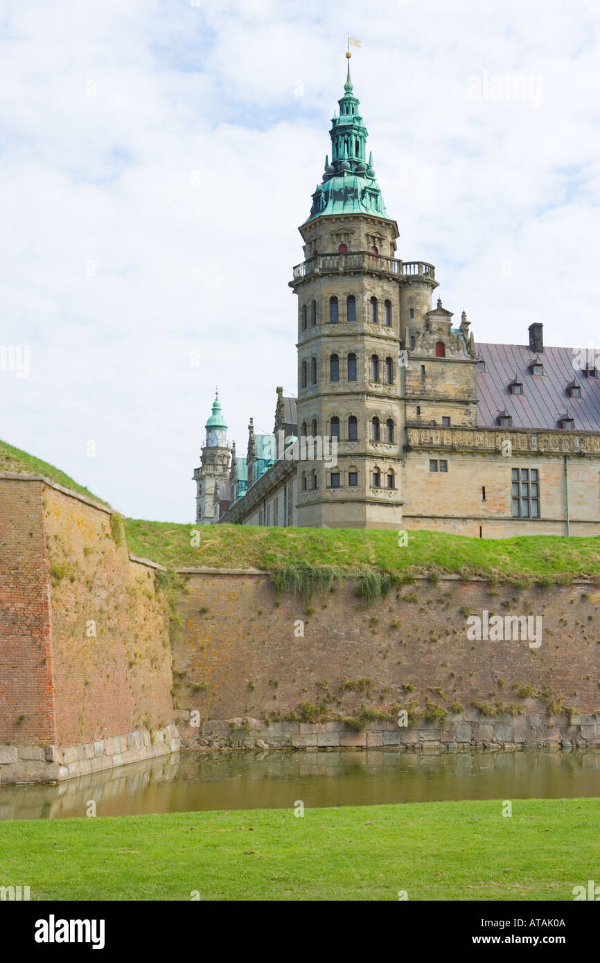 Elsinor Danimarca Kronborg Castle Foto Stock