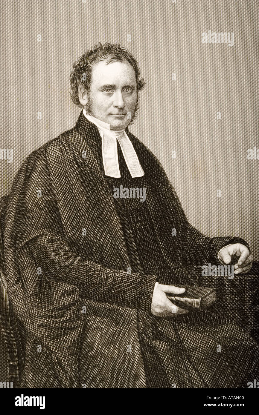 Robert Bickersteth, 1816 - 1884. Signore Vescovo di Ripon. Foto Stock