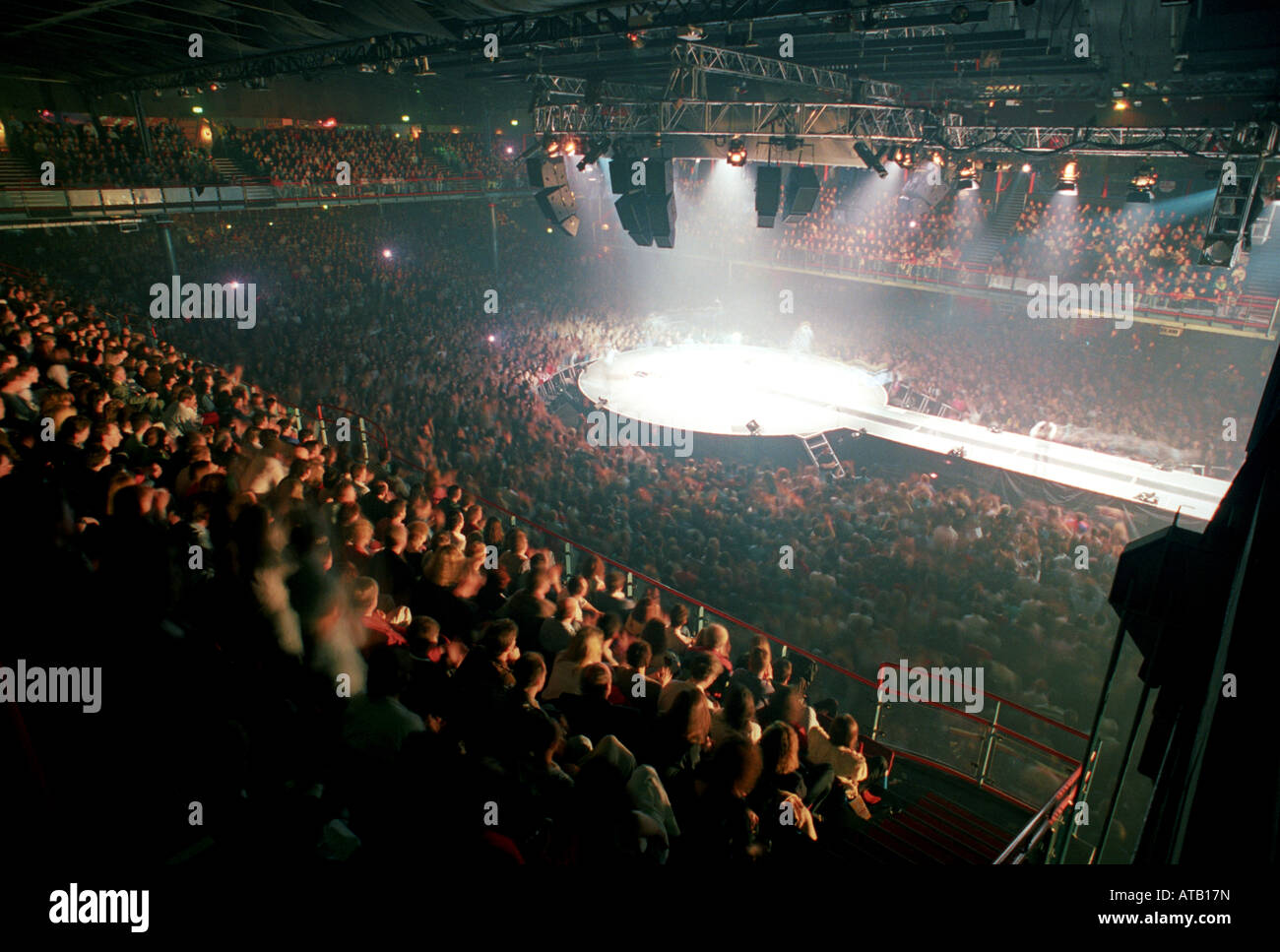 Folla a evento live www osheaphotography com Foto Stock