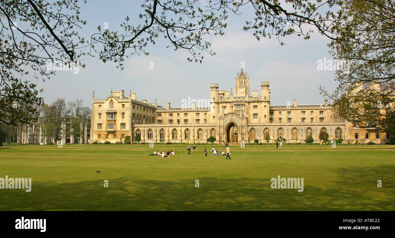 Nuova Corte St John s College Foto Stock