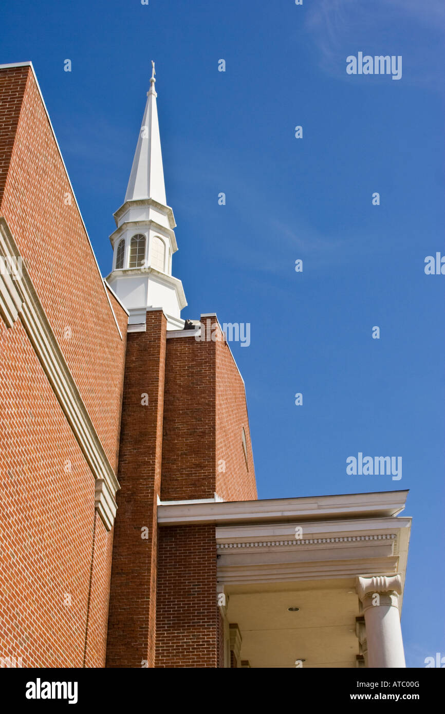 Chiesa battista a Clinton Mississippi Foto Stock