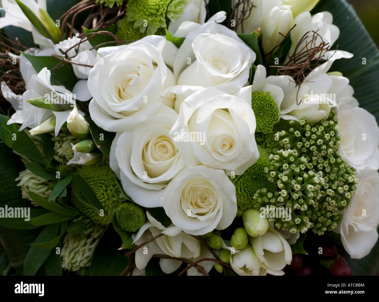 Bouquet da sposa Foto Stock