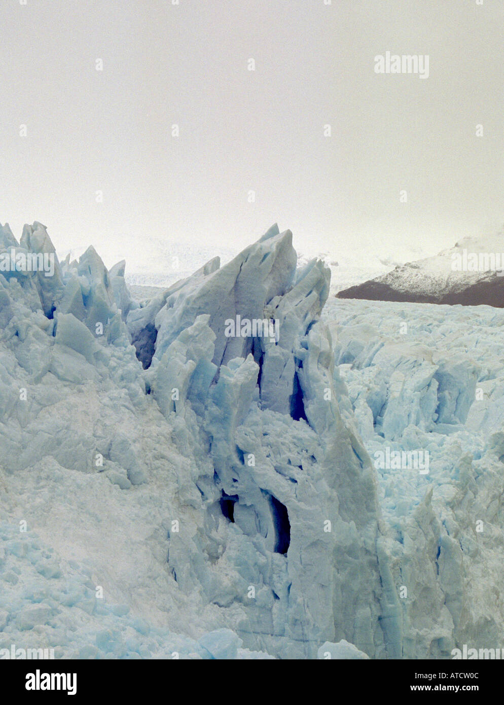 Il Ghiacciaio Perito Moreno in Argentina Foto Stock