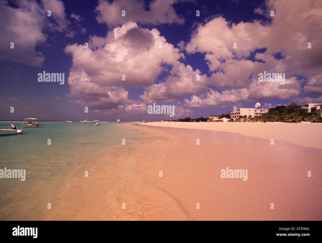 Sandy Lane Beach Barbados Foto Stock