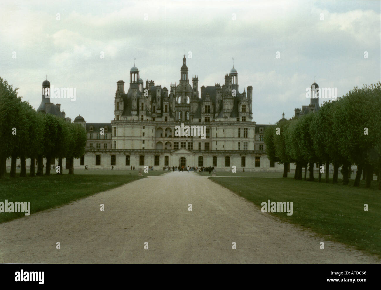 Castello di Chambord Francia Europa Foto Stock