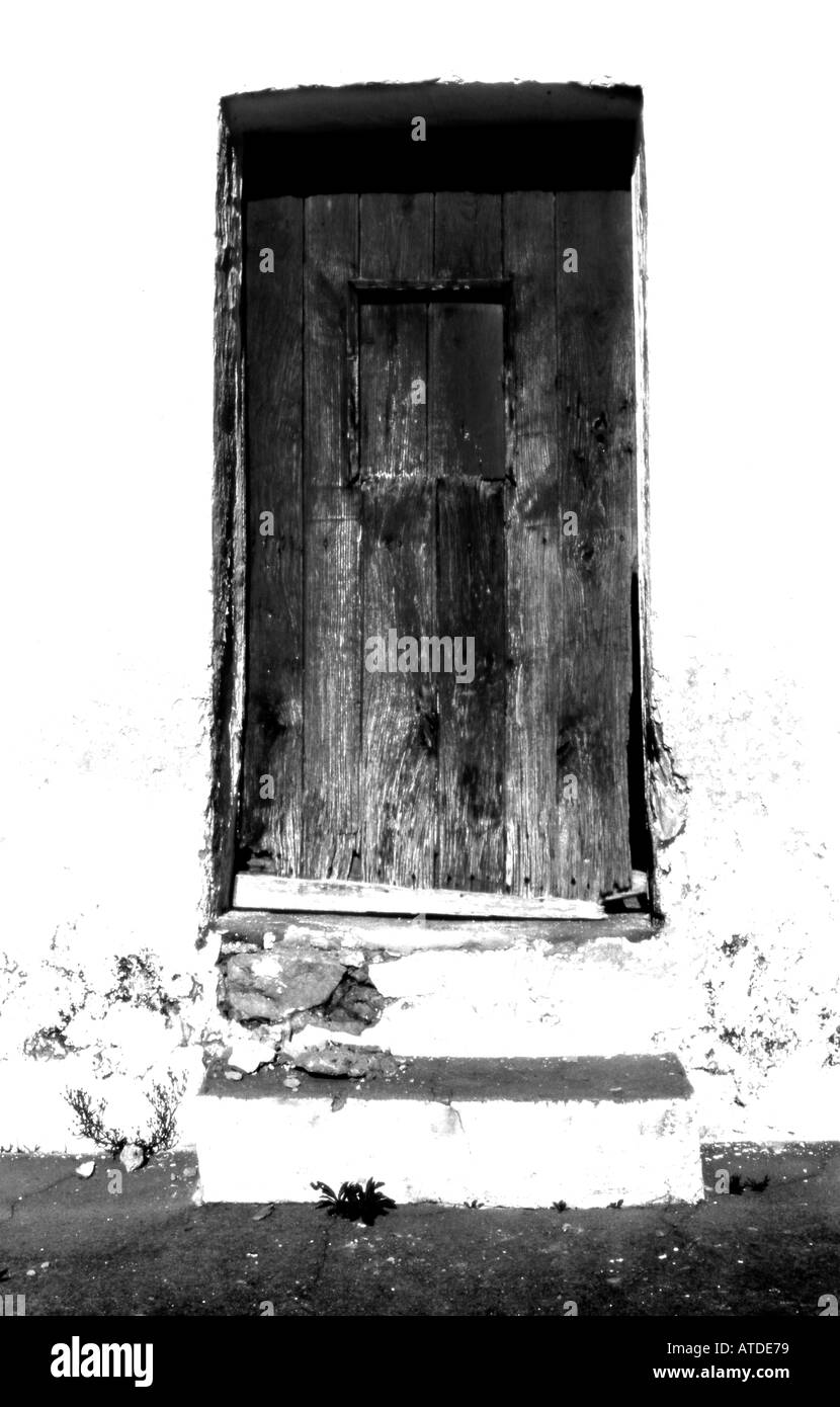 Porta in villaggio Portoghese Foto Stock Porta in villaggio Portoghese Foto Stock