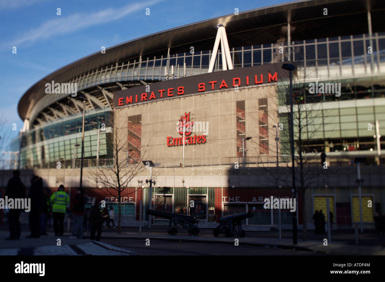 L'Emirates Stadium, la sede dell'Arsenal FC Foto Stock